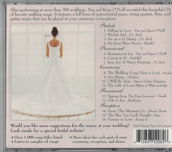 The O'Neill Brothers : A Day To Remember: Instrumental Music For Your Wedding Day (CD, Album)
