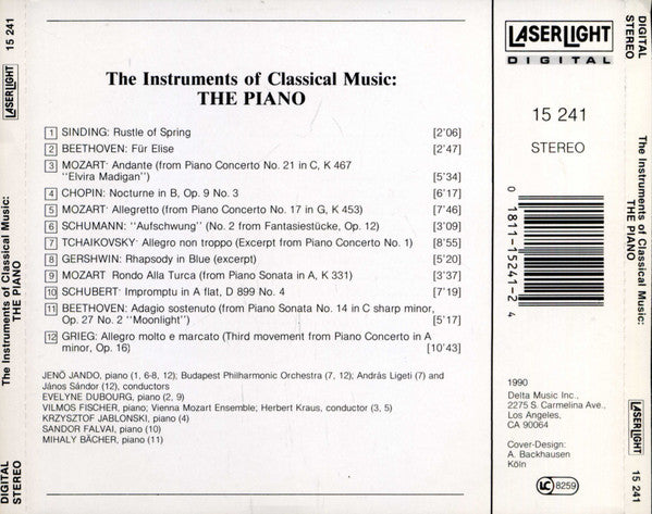 Various : The Instruments Of Classical Music, Vol.7: The Piano (CD, Comp)