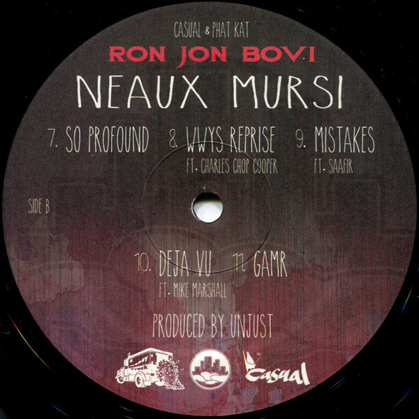 Ron Jon Bovi : Neaux Mursi (LP, Album)