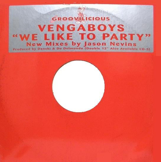 Vengaboys : We Like To Party (12", Red + 12", Gre)