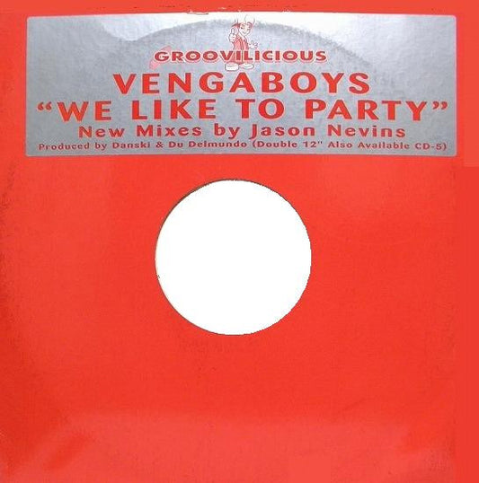 Vengaboys : We Like To Party (12", Red + 12", Gre)