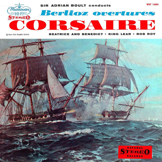 Sir Adrian Boult Conducts Philharmonic Promenade Orchestra* : Berlioz Overtures (LP, Album)