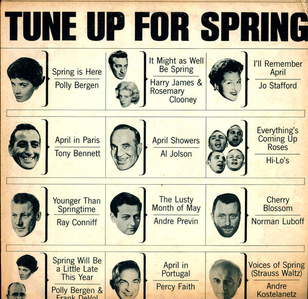 Various : Tune Up For Spring (LP, Comp, Mono)
