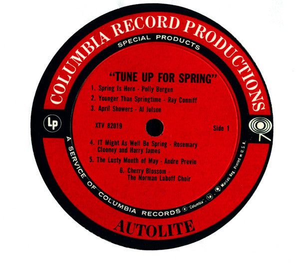 Various : Tune Up For Spring (LP, Comp, Mono)