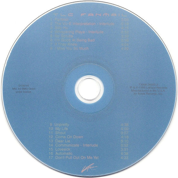 TLC : Fanmail (CD, Album, Club)