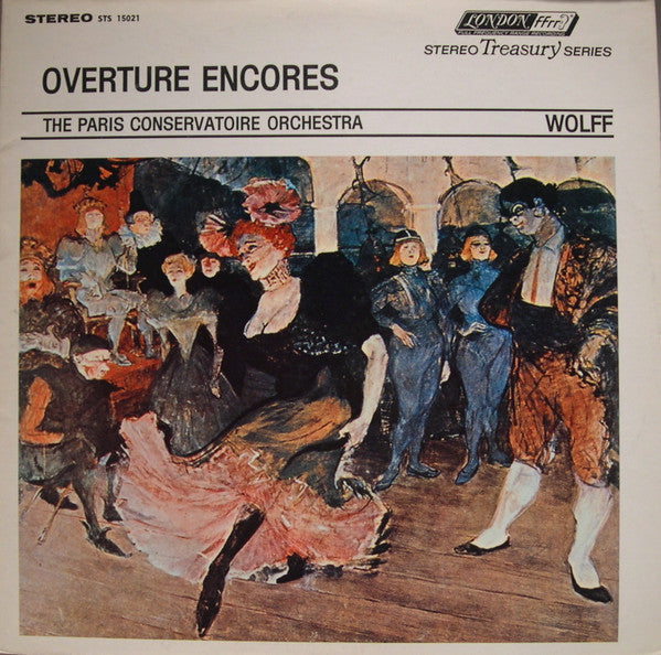 The Paris Conservatoire Orchestra*, Wolff* : Overture Encores (LP, RE, RP)