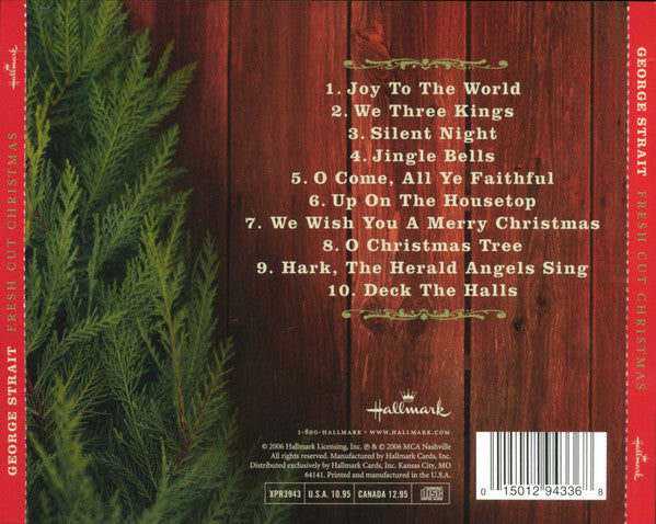 George Strait : Fresh Cut Christmas (CD, Album)