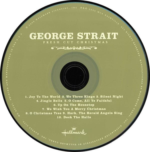 George Strait : Fresh Cut Christmas (CD, Album)