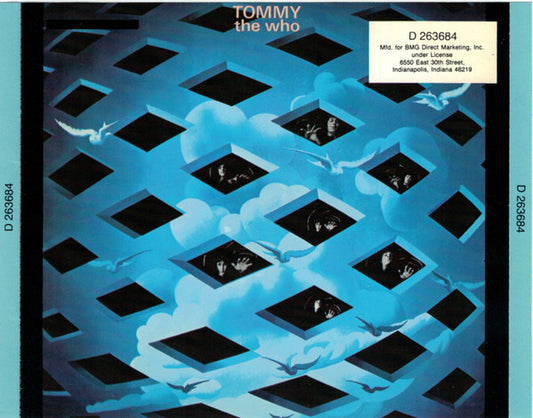 The Who : Tommy (2xCD, Album, Club, RE, RM, BMG)