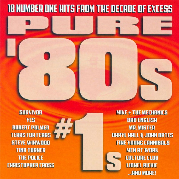 Various : Pure 80's #1's (CD, Comp, RE)