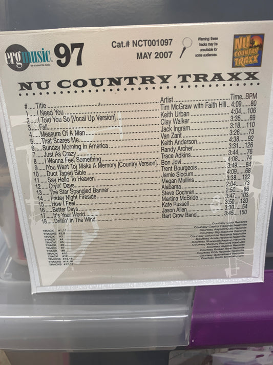 Various - Nu Country Traxx (May 2007) [CD]