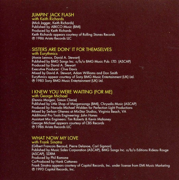 Aretha Franklin : Jewels In The Crown: All-Star Duets With The Queen (CD, Comp)