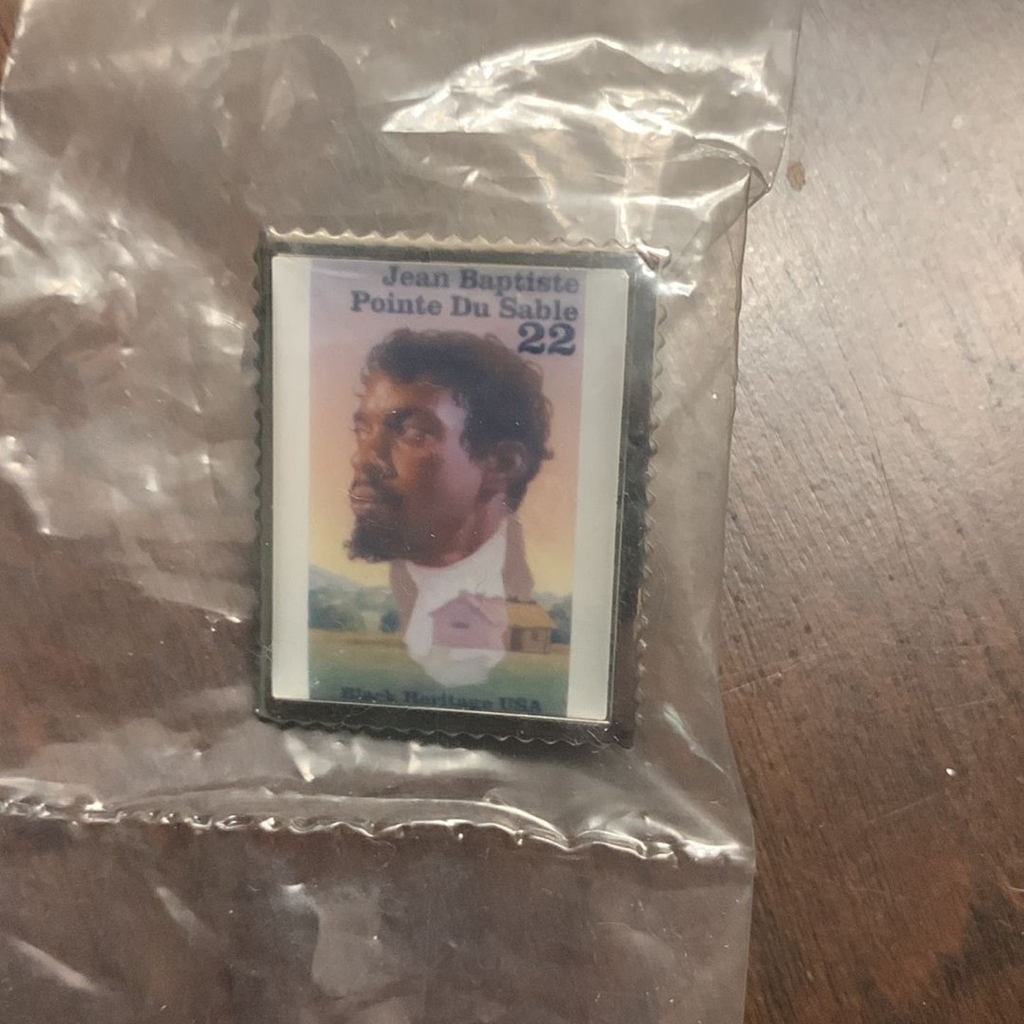 [Lapel Pin] Jean Baptise Pointe Du Sable [Lapel Pin]