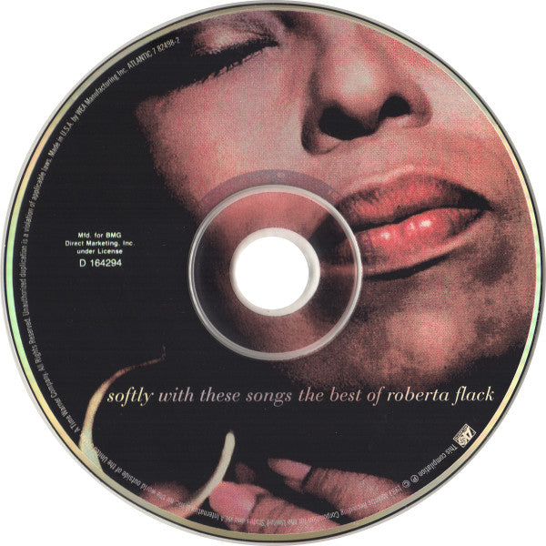 Roberta Flack : Softly With These Songs - The Best Of Roberta Flack (CD, Comp, Club)