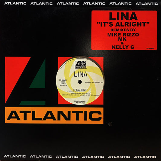 Lina : It's Alright (2x12", Promo)