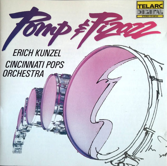 Erich Kunzel / Cincinnati Pops Orchestra : Pomp & Pizazz (CD, DAD)