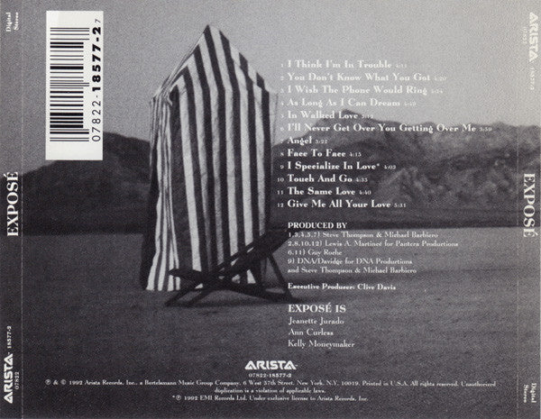 Exposé : Exposé (CD, Album)