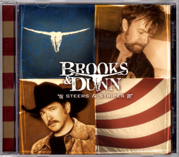 Brooks & Dunn : Steers & Stripes (HDCD, Album, Son)