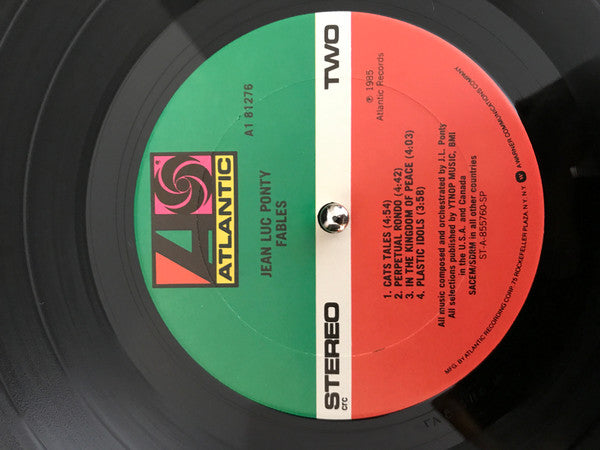 Jean-Luc Ponty : Fables (LP, Album, Club)