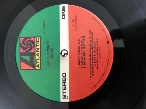 Jean-Luc Ponty : Fables (LP, Album, Club)