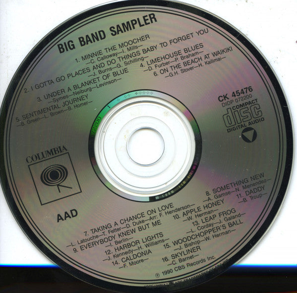 Various : Big Band Sampler (CD, Comp)