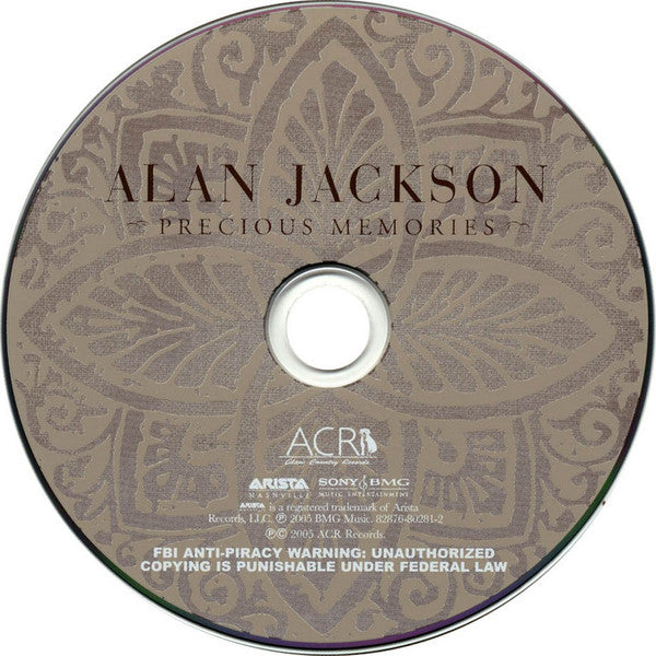 Alan Jackson (2) : Precious Memories (CD, Album)