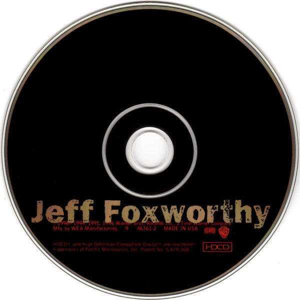 Jeff Foxworthy : Crank It Up - The Music Album (HDCD, Album)