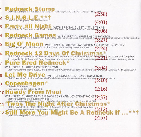 Jeff Foxworthy : Crank It Up - The Music Album (HDCD, Album)