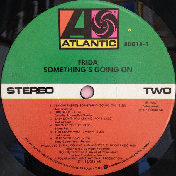 Frida : Something's Going On (LP, Album, AR )