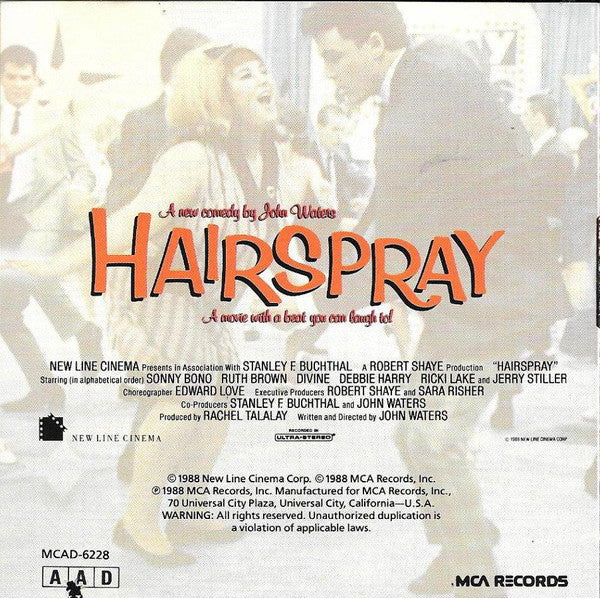 Various : Hairspray (Original Motion Picture Soundtrack) (CD)