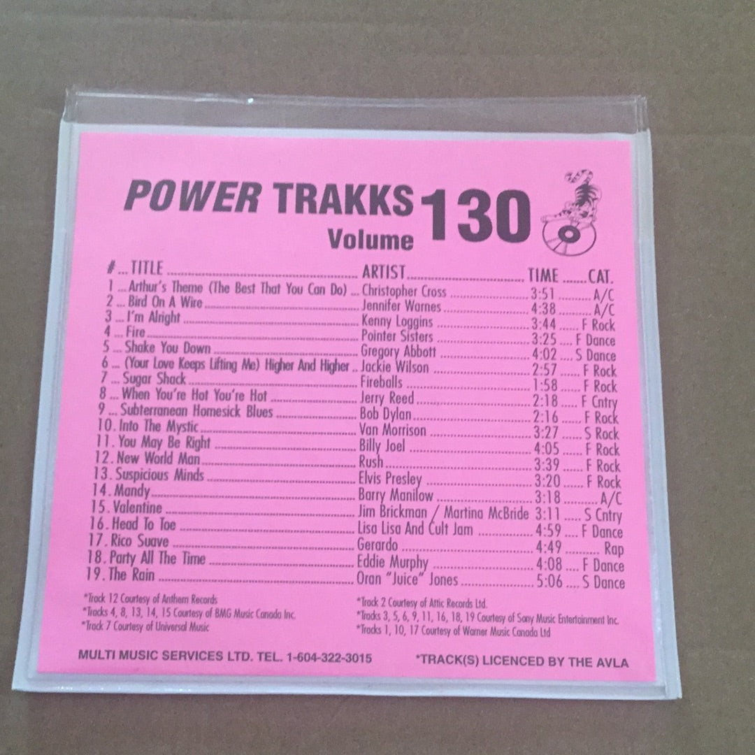 Varios - Power Trakks Volumen 130