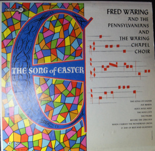 Fred Waring & The Pennsylvanians And The Waring Chapel Choir : The Song Of Easter (LP)