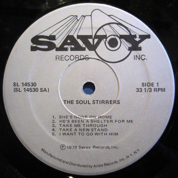 The Soul Stirrers : She's Gone On Home (LP, Album)