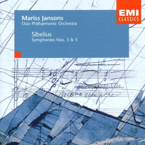 Mariss Jansons, The Oslo Philharmonic Orchestra*, Jean Sibelius : Sibelius Symphonies Nos. 3 & 5 (CD)
