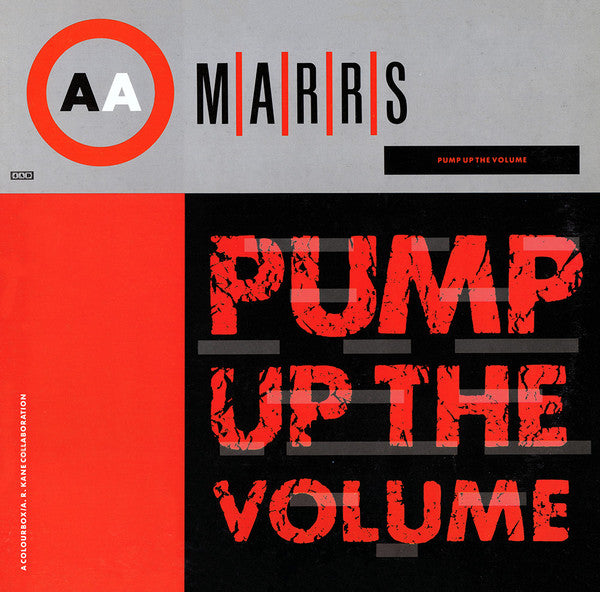 M|A|R|R|S - Pump Up The Volume (12", Spe)