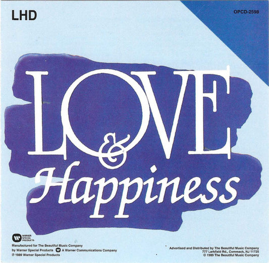 Various : Love And Happiness (CD, Comp)