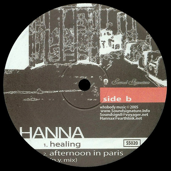 Hanna : Time Hotel (12", RP)