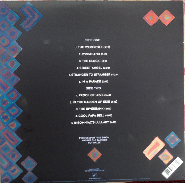 Paul Simon : Stranger To Stranger (LP, Album, 180)