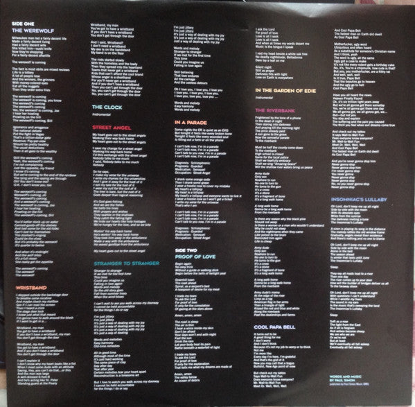 Paul Simon : Stranger To Stranger (LP, Album, 180)