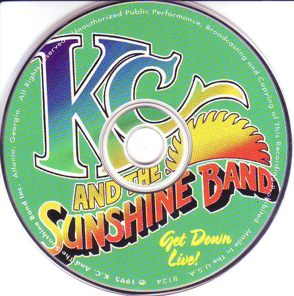 KC & The Sunshine Band : Get Down Live! (CD, Album)
