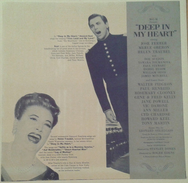 José Ferrer, Merle Oberon, Helen Traubel With Jane Powell, Vic Damone, Tony Martin (3), Howard Keel, Ann Miller, William Olvis, Rosemary Clooney, Gene Kelly, Fred Kelly (8) : Deep In My Heart (LP)