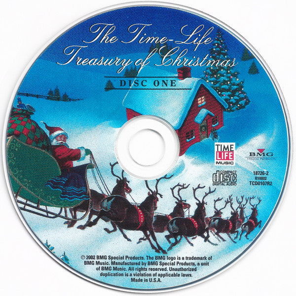 Various : The Time-Life Treasury Of Christmas (2xCD, Comp, RE)