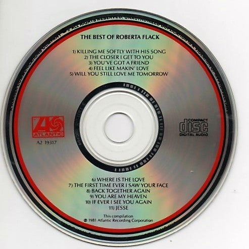 Roberta Flack : The Best Of Roberta Flack (CD, Comp, RE)