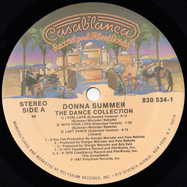 Donna Summer : The Dance Collection (A Compilation Of Twelve Inch Singles) (2xLP, Comp)