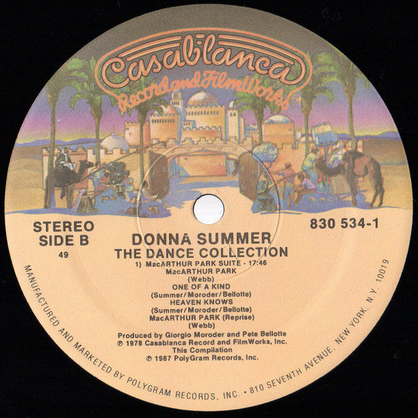 Donna Summer : The Dance Collection (A Compilation Of Twelve Inch Singles) (2xLP, Comp)