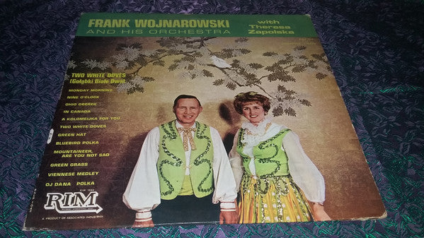 Frank Wojnarowski And His Orchestra With Teresa Zapolska : Two White Doves (LP, Album)