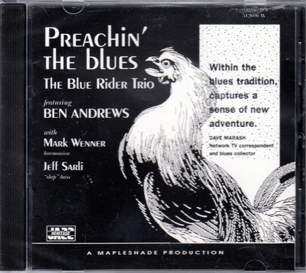 Blue Rider Trio : Preachin' The Blues (CD, Album)