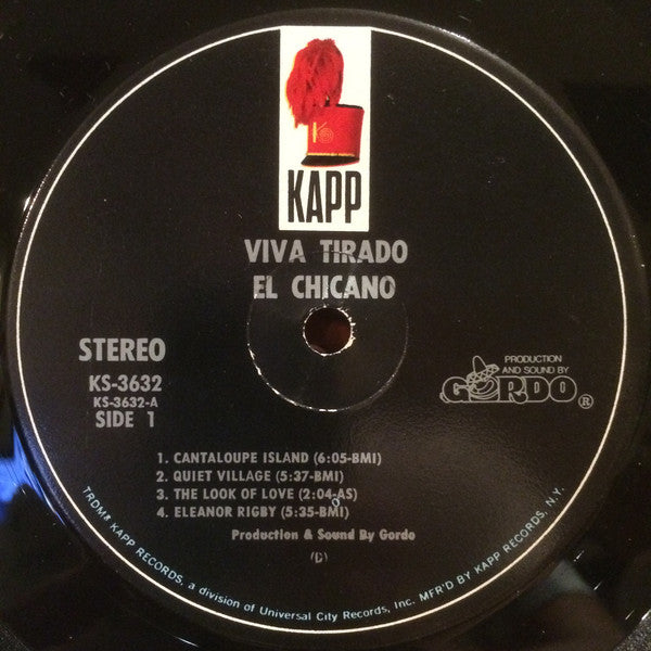 El Chicano : Viva Tirado (LP, Album, Glo)