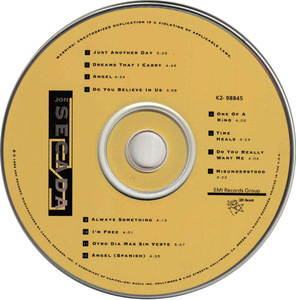 Jon Secada : Jon Secada (CD, Album, Club)