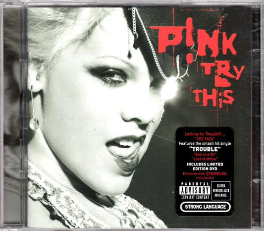 P!NK : Try This (CD, Album, Enh, Exp + DVD-V, Ltd)